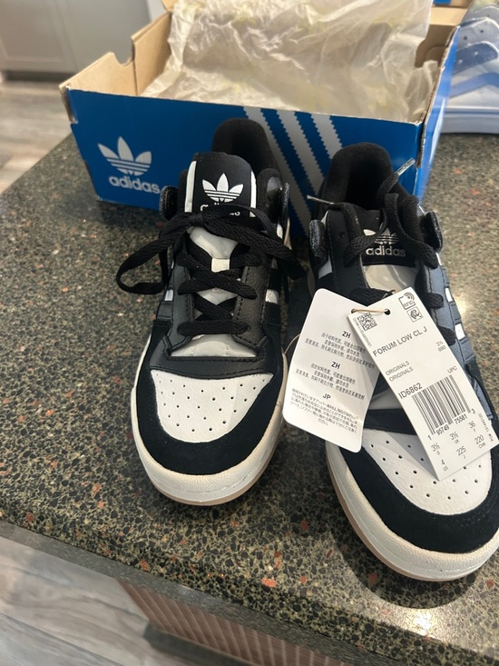adidas Other - Adidas  Kids Black and White Sneakers with Classic 3-Stripes